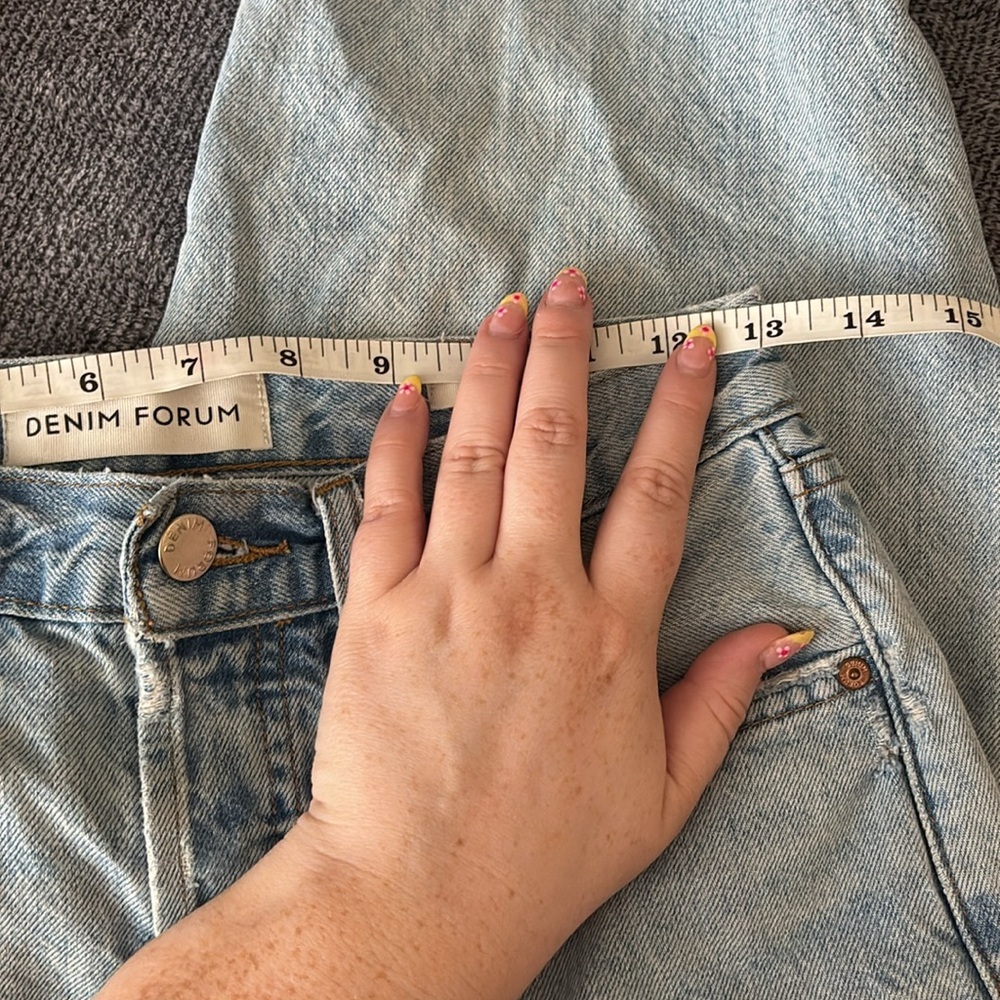 Denim Forum The Boyfriend High Rise Loose 28L size 25 - Picture 15 of 16